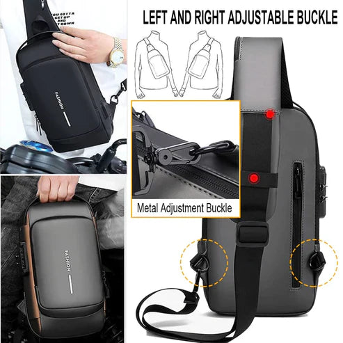 SecureFit Travel Chest Bag