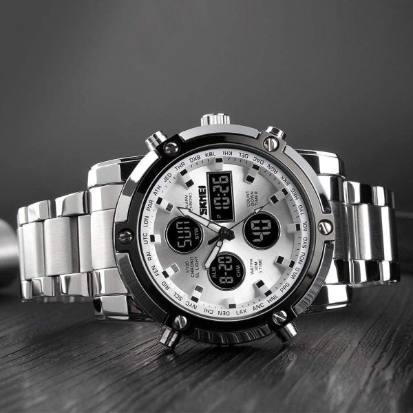 Skemie 1389 Men’s Digital Analog Watch