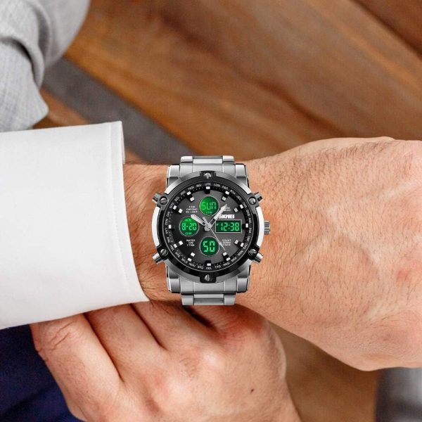 Skemie 1389 Men’s Digital Analog Watch