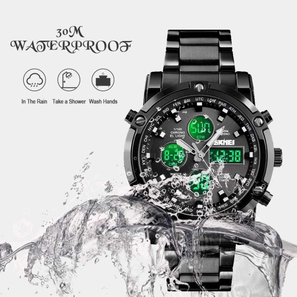 Skemie 1389 Men’s Digital Analog Watch