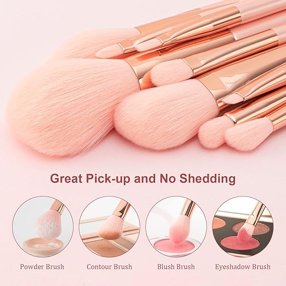 Sweet Beauty 12 PCs Makeup Brush Set