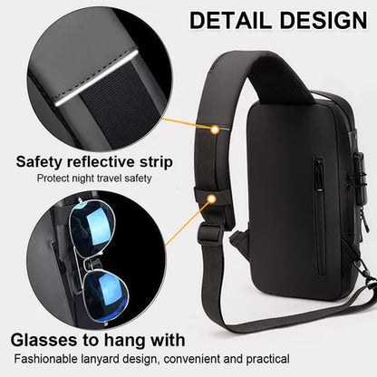 SecureFit Travel Chest Bag