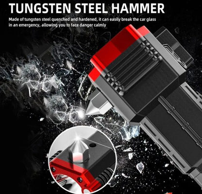 Multifunctional LED Torch with Tactical Hammer