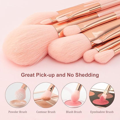 Sweet Beauty 12 PCs Makeup Brush Set
