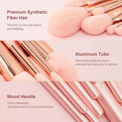 Sweet Beauty 12 PCs Makeup Brush Set